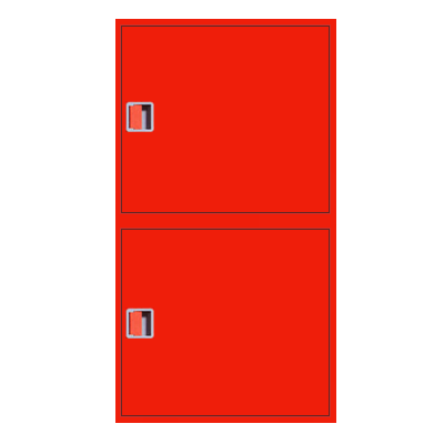 Шкаф пожарный ШПК 320-12 НЗК навесной, закрытый, красный