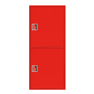 Шкаф пожарный ШПК 320 НЗК навесной, закрытый, красный