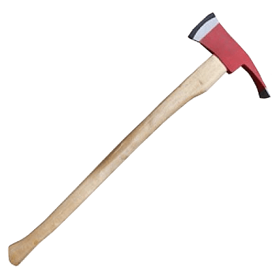 Топор-мотыга с деревянной ручкой